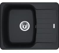 Franke Antea évier en granit 62x50 cm gris/graphite/onyx 114.0676.255