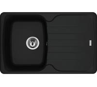 Franke Antea évier en granit 78x50 cm noir 114.0676.253