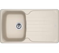 Franke Antea évier en granit 86x50 cm beige-marron 114.0676.242