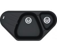 Franke Antea évier en granit 96x50 cm gris/graphite/onyx 114.0676.226