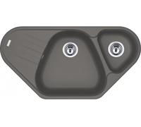 Franke Antea évier en granit 96x50 cm gris/graphite/onyx 114.0676.229