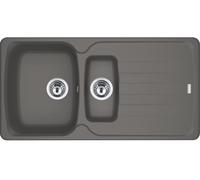 Franke Antea évier en granit 97x50 cm gris/graphite/onyx 114.0676.235