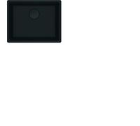 Franke Bac Fragranit MRG 110-52 Noir Mat Commande Manuelle
