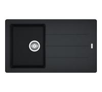 Franke Basis BFG 611 - 86 Onyx - Évier encastrable en granit - Noir
