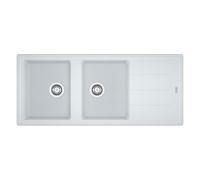 Franke Basis évier en granit 116x50 cm blanc 114.0676.264