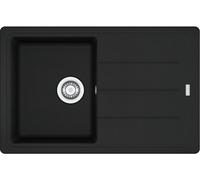 Franke Basis évier en granit 78x50 cm noir 114.0676.298