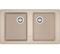 Franke Basis évier en granit 86x50 cm beige 114.0676.266