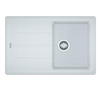 Franke - BASIS - Évier fragranit BFG 611-78, 780x500 mm, Blanc Artic (114.0285.168)