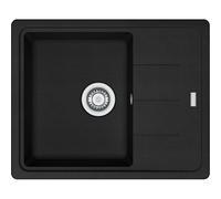 Franke Basis Fragranit+ BFG611-62 Noir Mat