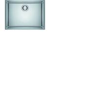Franke Bassin en Acier Inoxydable Mrx 110-55 Acier Inox Bouton Inox