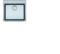 Franke Bassin en Acier Inoxydable Myx 210-50 A Acier Inox Bouton Poussoir Inox