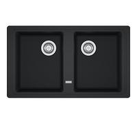 Franke Bfg 620, 2x 860x500mm,2 X Panier-Filtre Que Drehknopfventil, Avec Rond