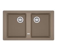 Franke Bfg 620, 2x 860x500mm,2 X Panier-Filtre Que Drehknopfventil, Avec Ronde