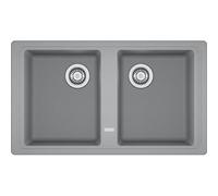 Franke Bfg 620, 2x 860x500mm,2 X Panier-Filtre Que Drehknopfventil, De Rond Par