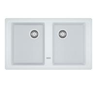 Franke BFG 620 Double Bac, 2 x 860x500mm, 2 Paniers Filtre Commande Manette