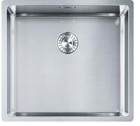 Franke BXX 210/110-45 Bouton-pression Rond En Acier Inox Optique