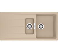 Franke Centro évier en granit 100x50 cm beige 114.0710.224