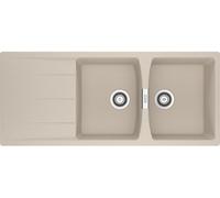 Franke Centro évier en granit 116x50 cm beige 114.0710.229