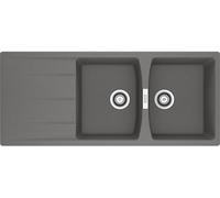 Franke Centro évier en granit 116x50 cm gris/graphite/onyx 114.0710.235