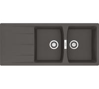 Franke Centro évier en granit 116x50 cm gris/graphite/onyx 114.0716.328