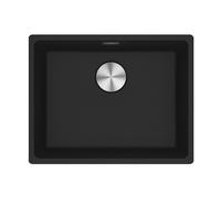 Franke Cuve sous‑plan Maris Fragranit+ MRG110-52 55,3 cm Noir Mat 276602