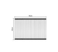 Franke Egouttoir pliable inox Rollmat pour éviers KBG, KBX, PPX, MRX, MTK (112.0030.882)