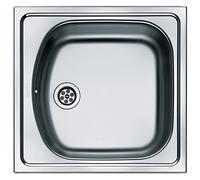 FRANKE ETL 610 i Euroform Évier de Cuisine encastré en Acier Inoxydable, INOX Lin, Normal