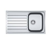 Franke Évier à encastrer 006099 45 cm inox avec siphon