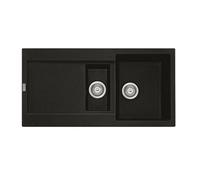 Franke Evier à encastrer 60cm onyx avec siphon - 459464