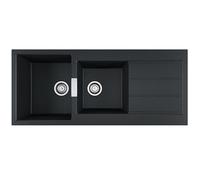 Evier à encastrer 80cm carbone 915175