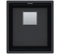 Franke - Evier à encastrer sous plan 41cm fragranit onyx 467360SBVL