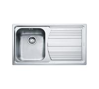 FRANKE évier avec 1 bac + égouttoir LOGICA LINE LLX 611-L (Égouttoir à droite - acier inox satiné)