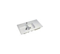 Geberit Évier Romans 6900 120x60 Blanc