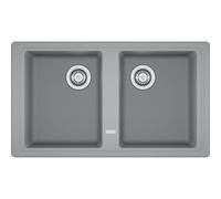 Franke Evier de cuisine Basis BFG 620 (114.0302.015) - Fragranit gris pierre