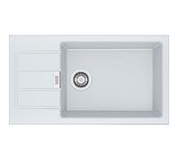 FRANKE Évier de cuisine en Tectonite - Sirius 611-78 XL (Sud 611-78 XL) 114.0496.097 Blanc Polaire