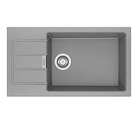FRANKE Évier de cuisine en Tectonite - Sirius 611-78 XL (Sud 611-78 XL) 114.0496.098 Pierre Gris