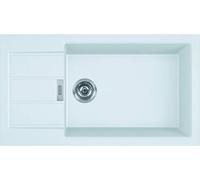 FRANKE | Évier de cuisine en Tectonite Tectonite® Sirius (S2D Slim 611-78 XL) | Couleur/Finition : Blanc polaire