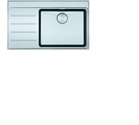 Franke Évier en Acier Inoxydable Myx 211-86 A Acier Inox Bouton Inox