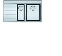 Franke Évier en Acier Inoxydable MYX 251-86 A Bouton-Pression Inox