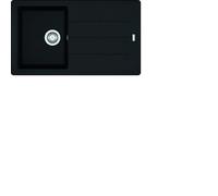 Franke Évier Fragranit BFG 611-86 Noir Mat Avec Bouton Rotatif