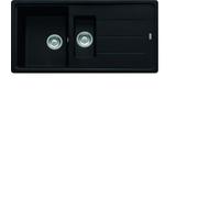 Franke Évier Fragranit BFG 651-97 Noir Mat Avec Bouton Rotatif