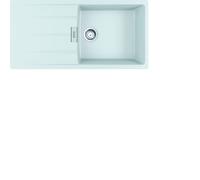 Franke Évier Fragranit CNG 611-100 Glacier Bouton Rotatif En Acier Inoxydable