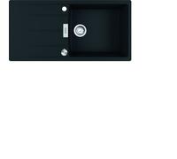 Franke Évier Fragranit CNG 611-100 Onyx Bouton En Acier Inoxydable