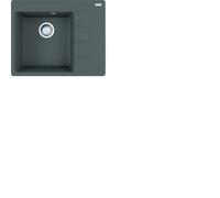 Franke Évier Fragranit CNG 611-62 A Pierre Grise Bouton En Acier Inoxydable