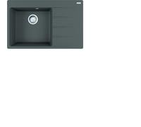 Franke Évier Fragranit CNG 611-78 A Gris Pierre Bouton En Acier Inoxydable