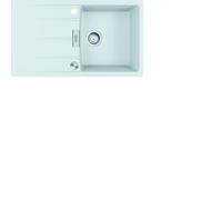 Franke Évier Fragranit CNG 611-86 Glacier Bouton Rotatif En Acier Inoxydable