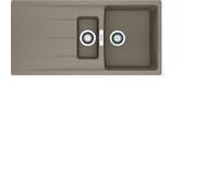 Franke 1140708258 - Évier Fragranit 1,5 Cuves Avec Égouttoir 60 cm Oyster
