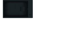 Franke Évier Fragranit KNG 110-62 Noir Mat Avec Bouton Rotatif