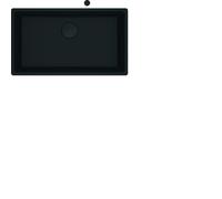 Franke Évier Fragranit MRG 110-72 Noir Mat Avec Bouton Rotatif