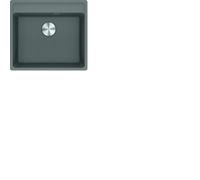 Franke Évier Fragranit MRG 610-52 A Gris Pierre Bouton Poussoir Acier Inoxydable